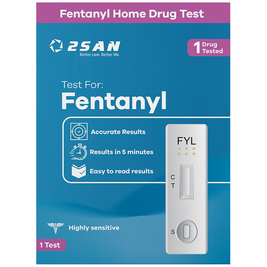 2SAN Home Fentanyl Urine Drug Test Kit Walgreens