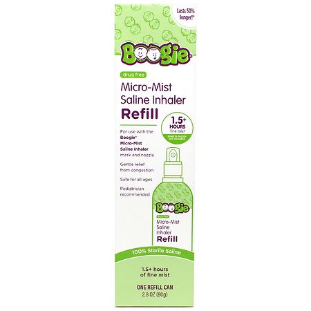 Boogie Micro-Mist Saline Inhaler Refill