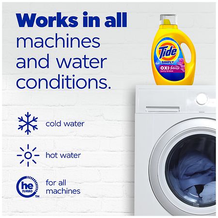 Tide Simply Oxi Boost + Febreze Odor Defense Sunny Breeze