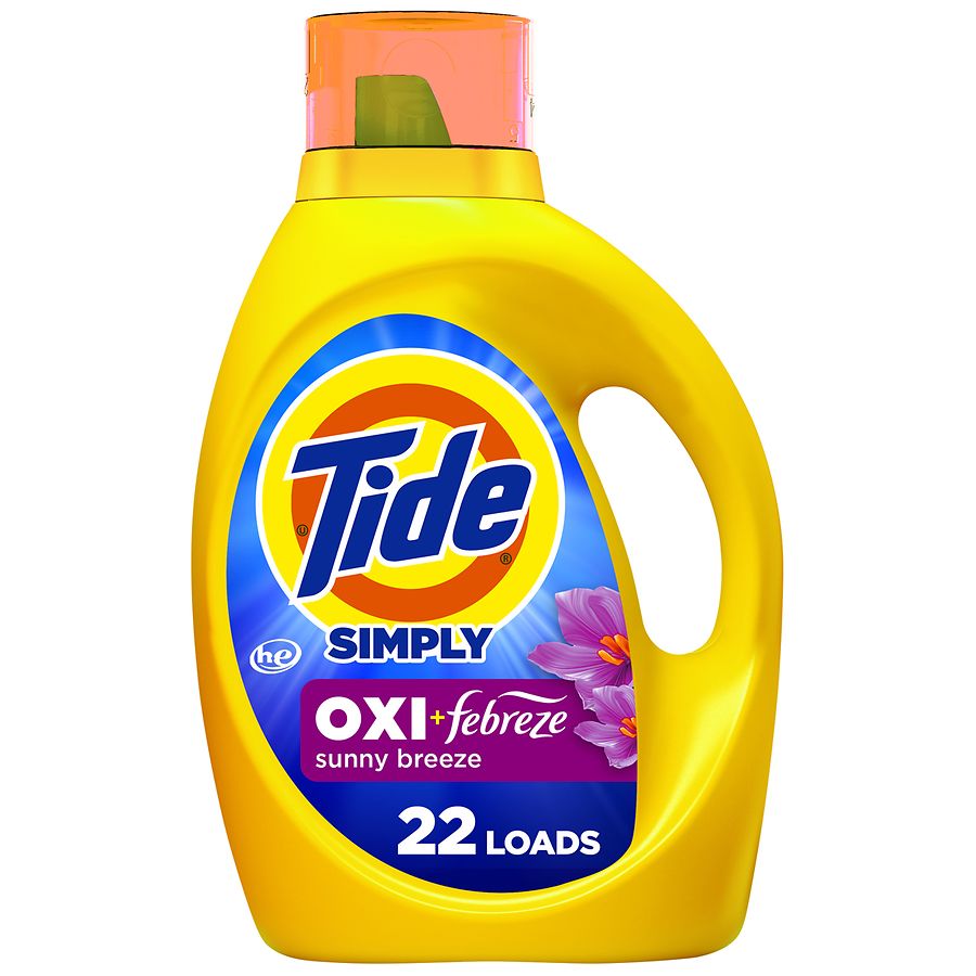 Tide Simply Oxi Boost + Febreze Odor Defense Sunny Breeze | Walgreens