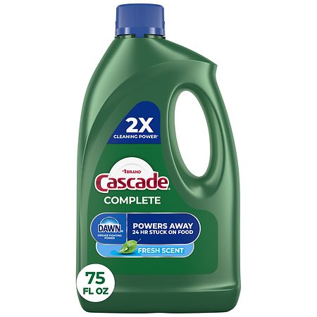 Cascade Complete Gel Dishwasher Detergent Fresh Scent