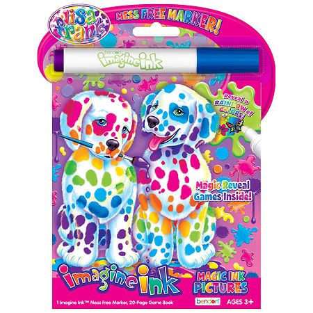 Lisa Frank Magic Ink Pictures Book
