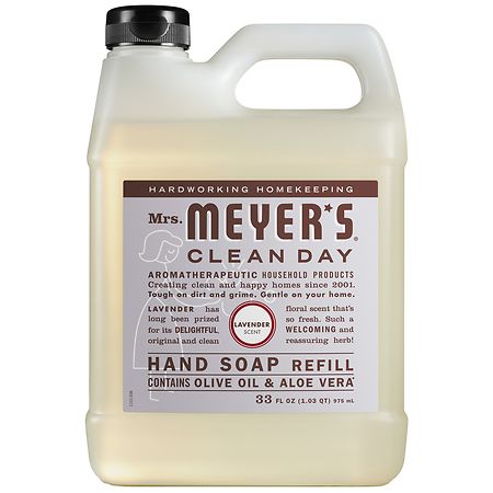 Mrs. Meyer's Clean Day Liquid Hand Soap Refill Lavender