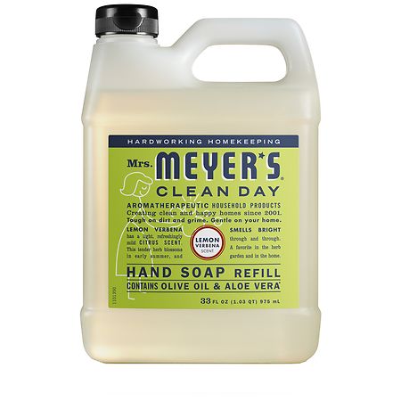Mrs. Meyer's Clean Day Liquid Hand Soap Refill Lemon Verbena
