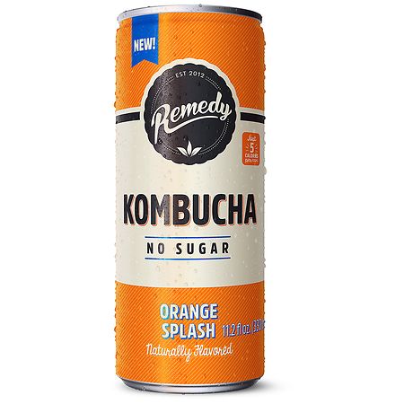 Remedy 0 Sugar Kombucha Orange Splash