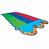 BANZAI Triple TAG Racing Slide - 16-Foot 3-Lane Water Slide With Splash Pool