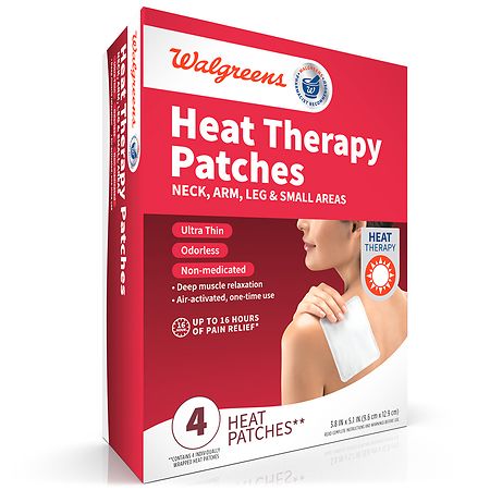 Walgreens Heat Therapy Patches For Neck, Arm, Leg