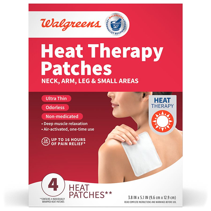 Walgreens Heat Therapy Patches For Neck Arm Leg Walgreens