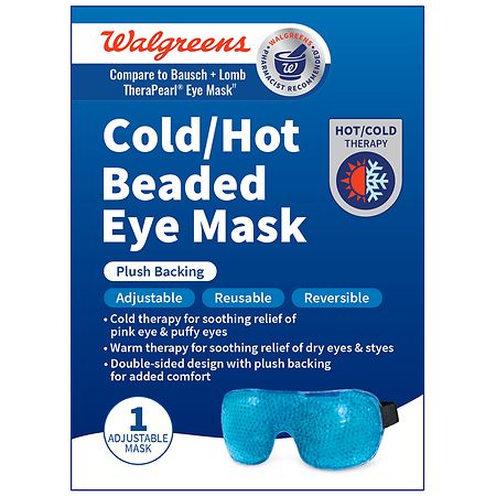 Walgreens Cold/Hot Gel Beaded Eye Mask