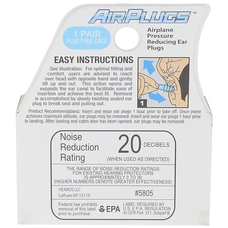 Hearos Air Plugs