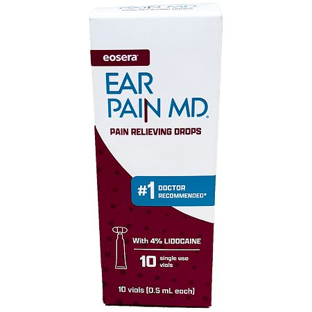 Ear Pain MD Ear Pain Relieving Drops Single Use