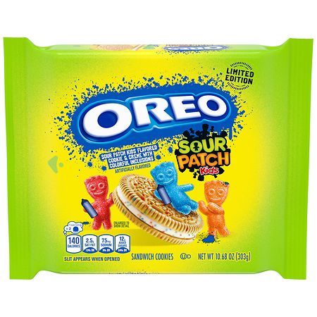 Oreo Sandwich Cookies, Limited Edition Sour Patch Kids