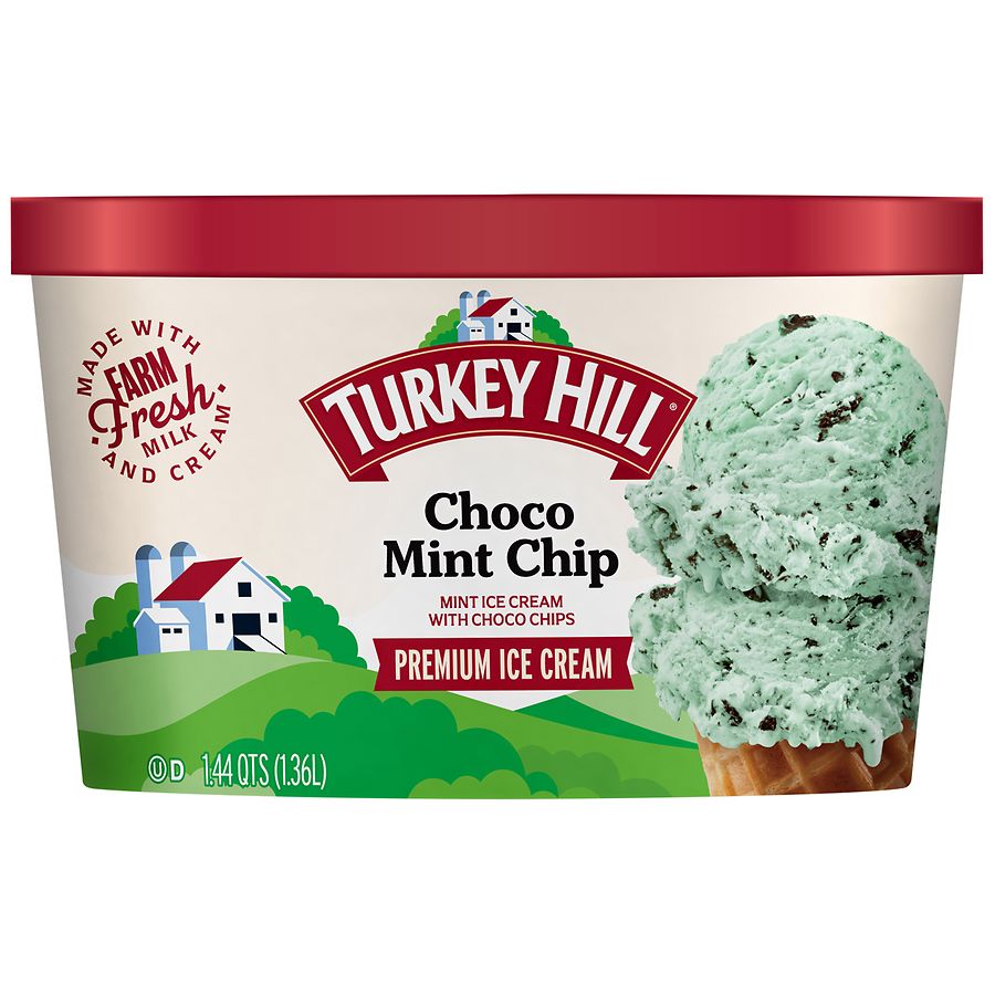 Turkey Hill Ice Cream Choco Mint Chip Ice Cream Walgreens