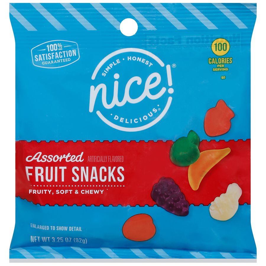 Nice! Fruit Snacks Assorted Walgreens