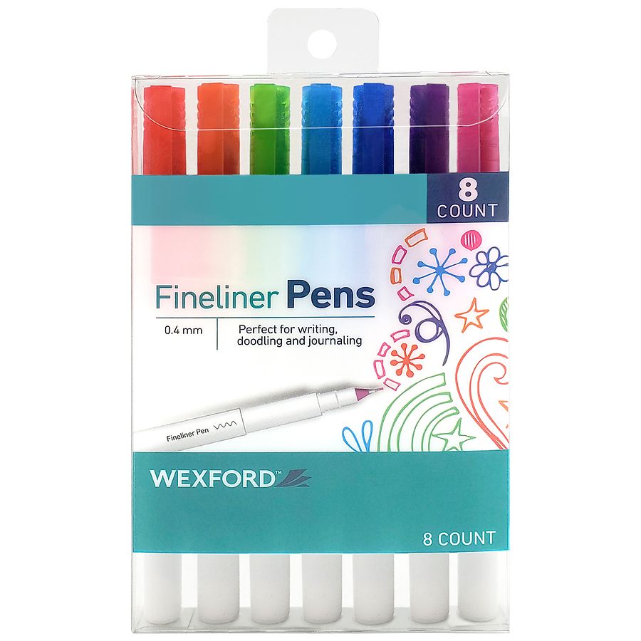 Wexford Fineliner Pens 0.4mm