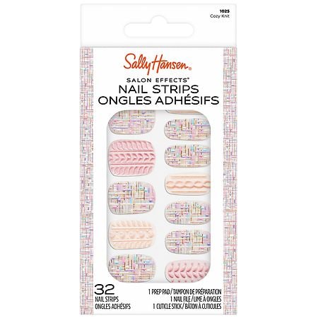 Sally Hansen Salon Effects Nail Strips Cozy Knit