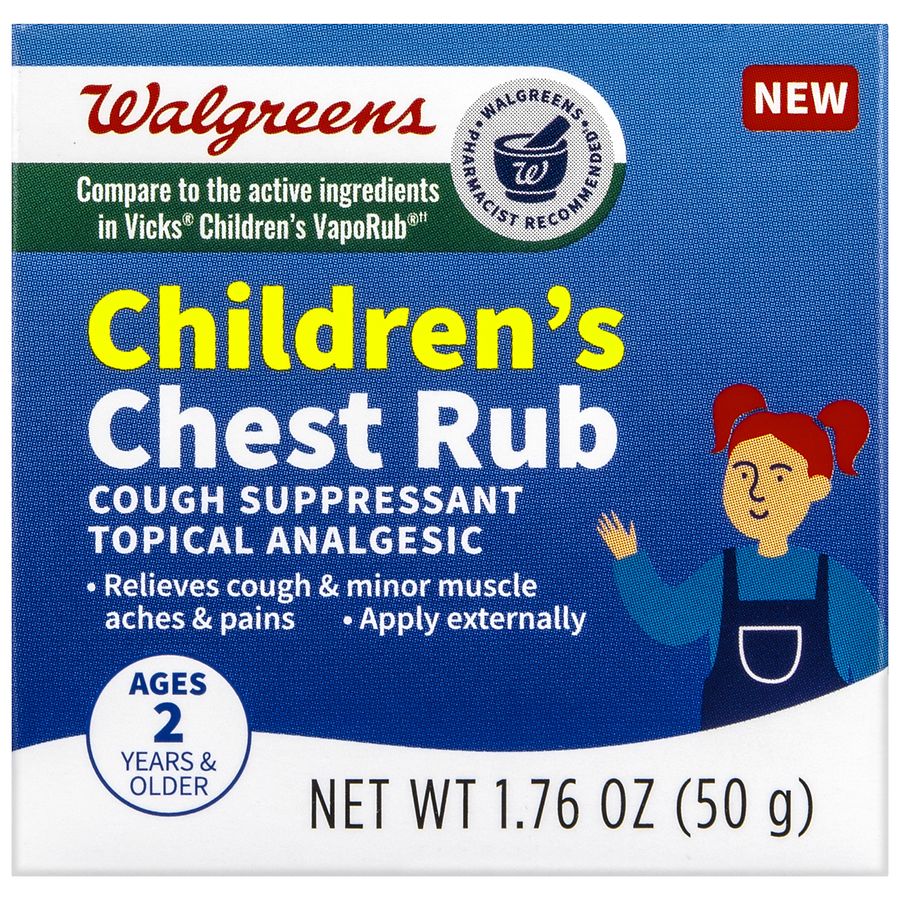 Walgreens Children's Chest Rub Walgreens
