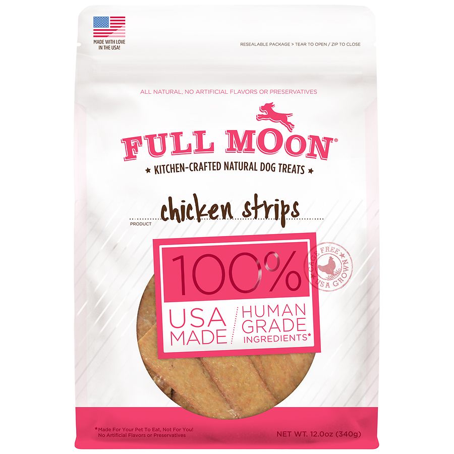 Full Moon Chicken Strips Dog Treat Walgreens