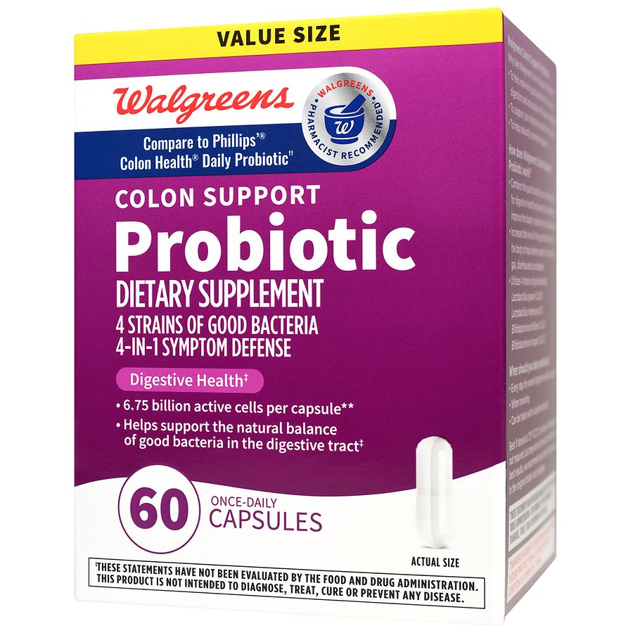 Walgreens Colon Support Probiotic | Walgreens
