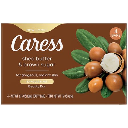 Caress Bar Soap Shea Butter & Brown Sugar