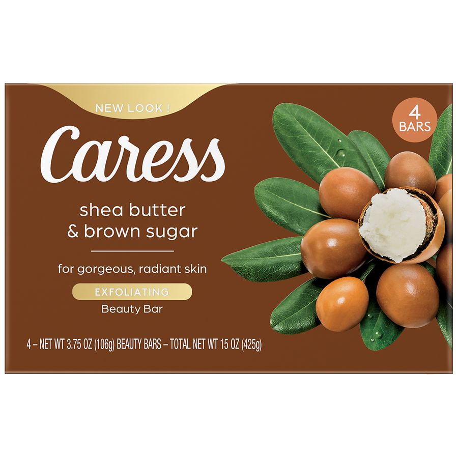 Caress Bar Soap Shea Butter & Brown Sugar | Walgreens