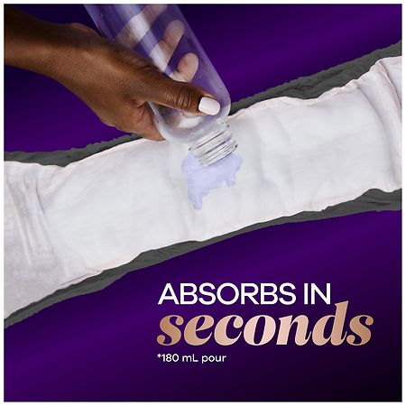 Always Discreet Boutique Incontinence and Postpartum Underwear for Women, Maximum Protection Black, Black