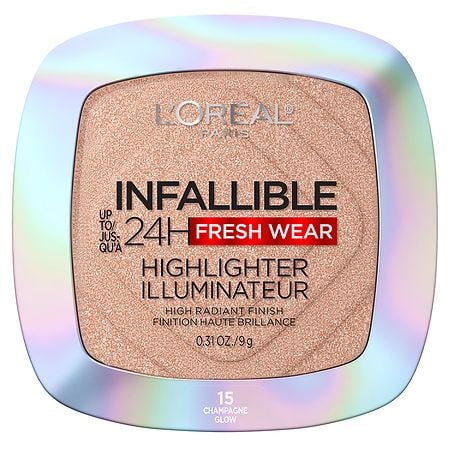 L'Oreal Paris Infallible Up To 24Hr Highlighter, Longwear Powder Formula Champagne Glow
