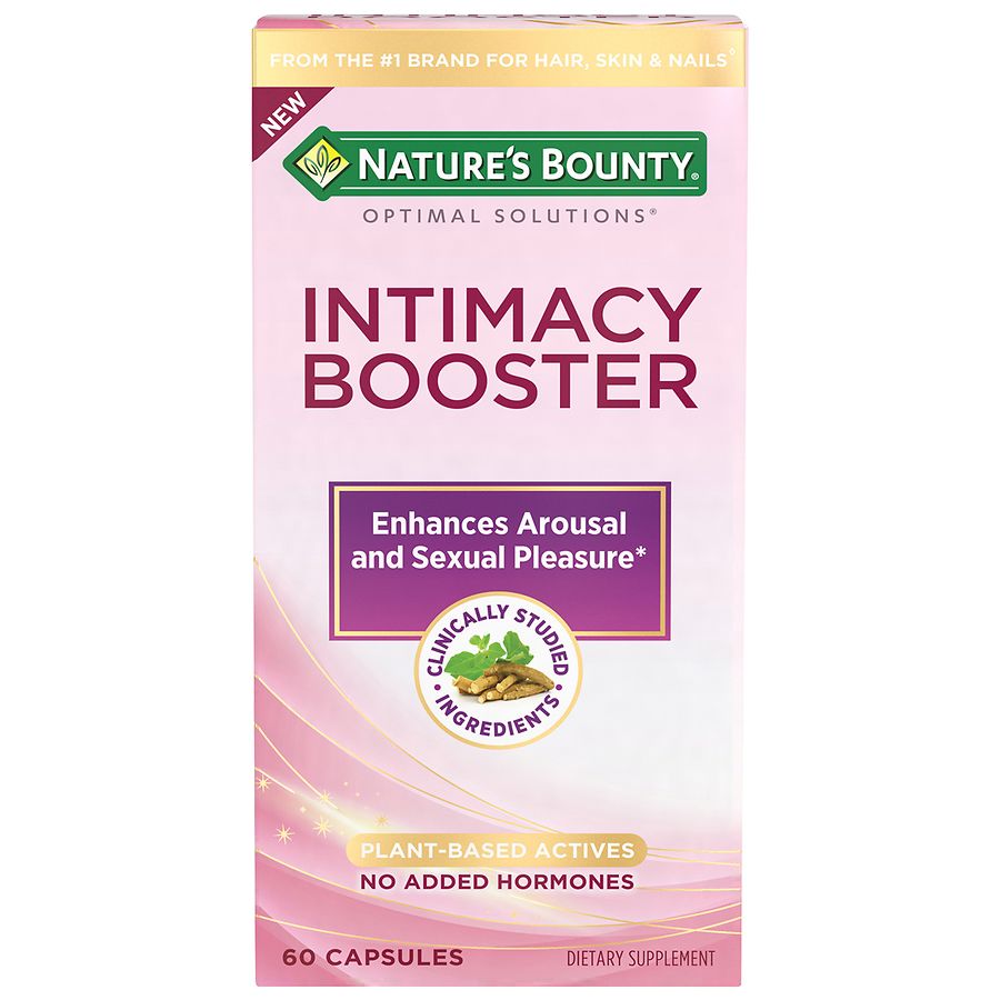 Nature's Bounty Optimal Solutions Intimacy Booster Walgreens