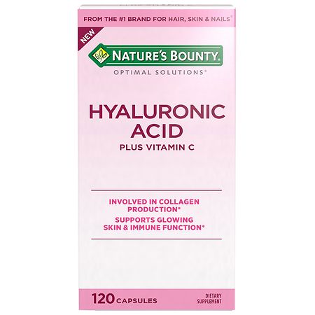 Nature's Bounty Optimal Solutions Hyaluronic Acid