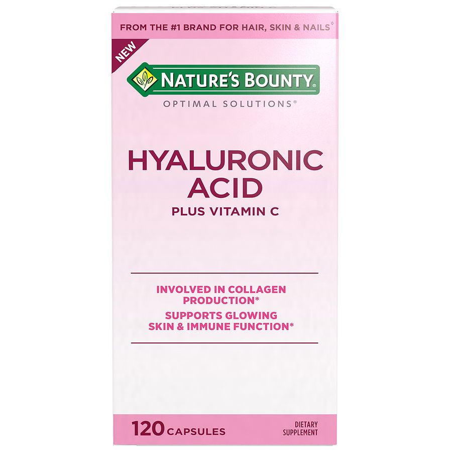 Nature's Bounty Optimal Solutions Hyaluronic Acid Walgreens