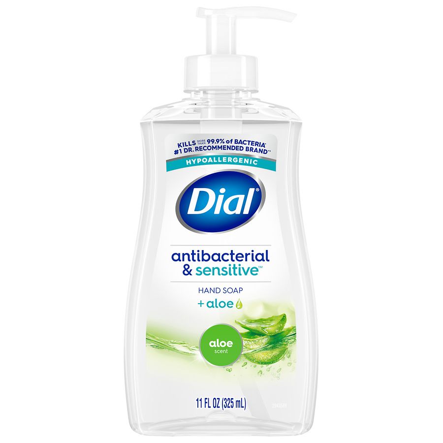 Dial Antibacterial & Sensitive Liquid Hand Soap