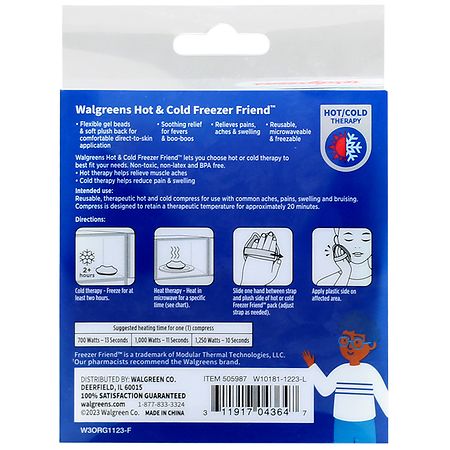 Walgreens Freezer Friends Cold Pack
