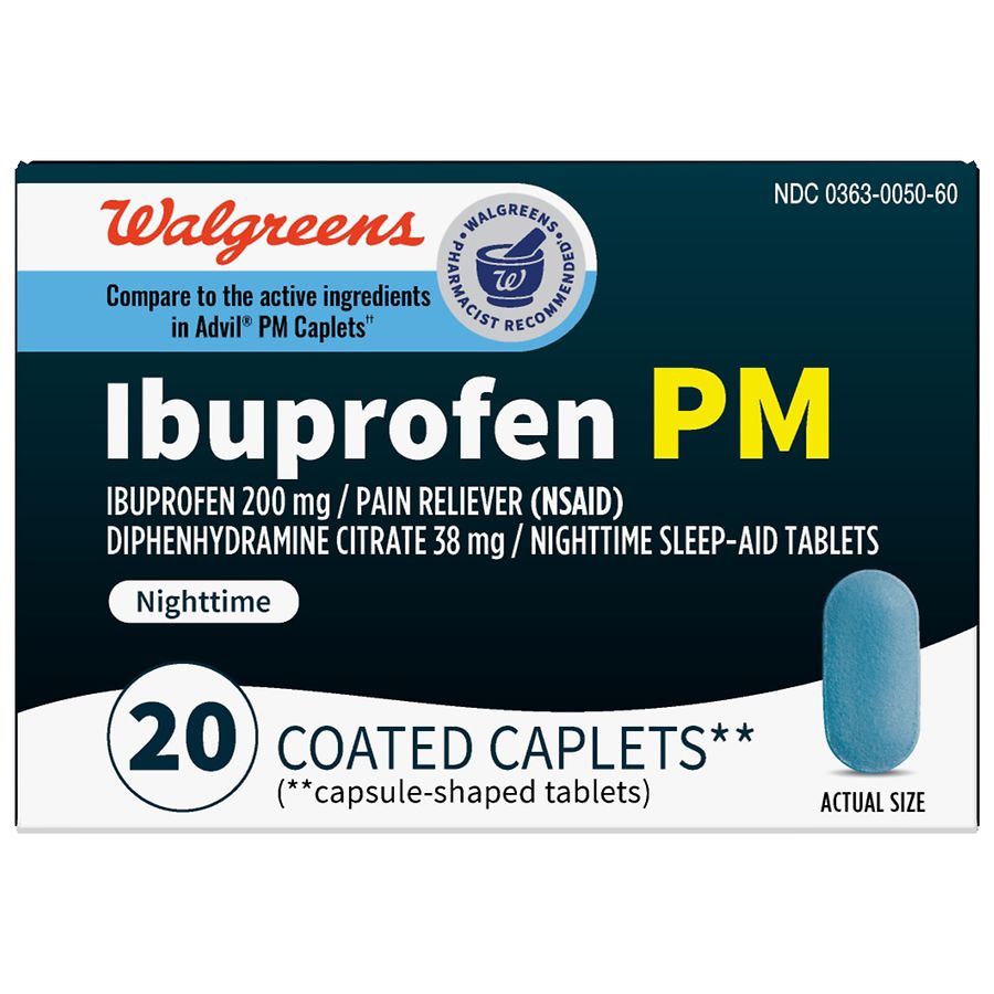 Walgreens Ibuprofen PM Tablets