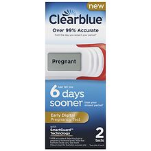 Clearblue Early Digital Pregnancy Test, Early Detection at Home | Walgreens