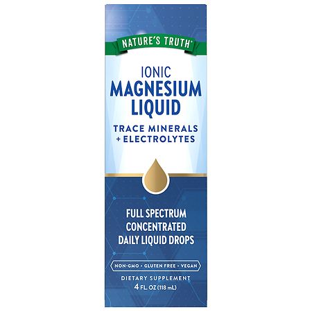 Nature's Truth Ionic Magnesium Liquid Trace Minerals + Electrolytes