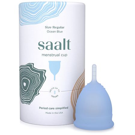 Saalt Menstrual Cup Ocean Blue, Ocean Blue