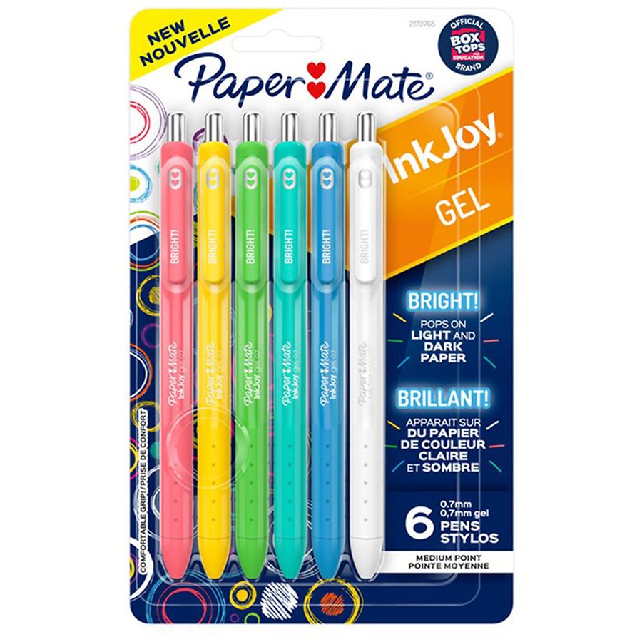 Paper Mate Ink Joy Gel Pens Bright! 