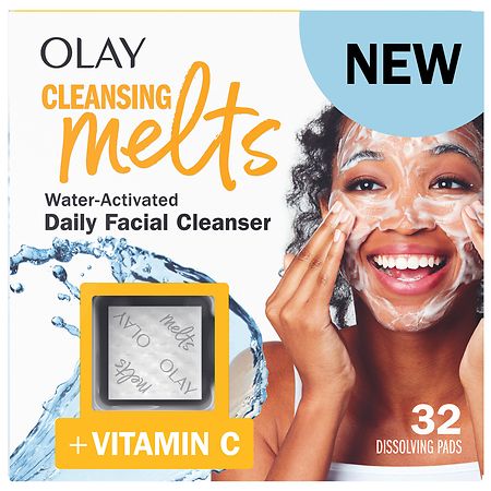 Olay Cleansing Melts Facial Cleanser Vitamin C