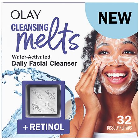 Olay Cleansing Melts Facial Cleanser Retinol