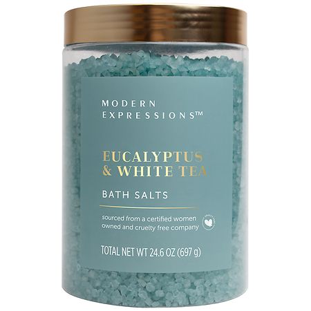 Modern Expressions Bath Salts Eucalyptus & White Tea