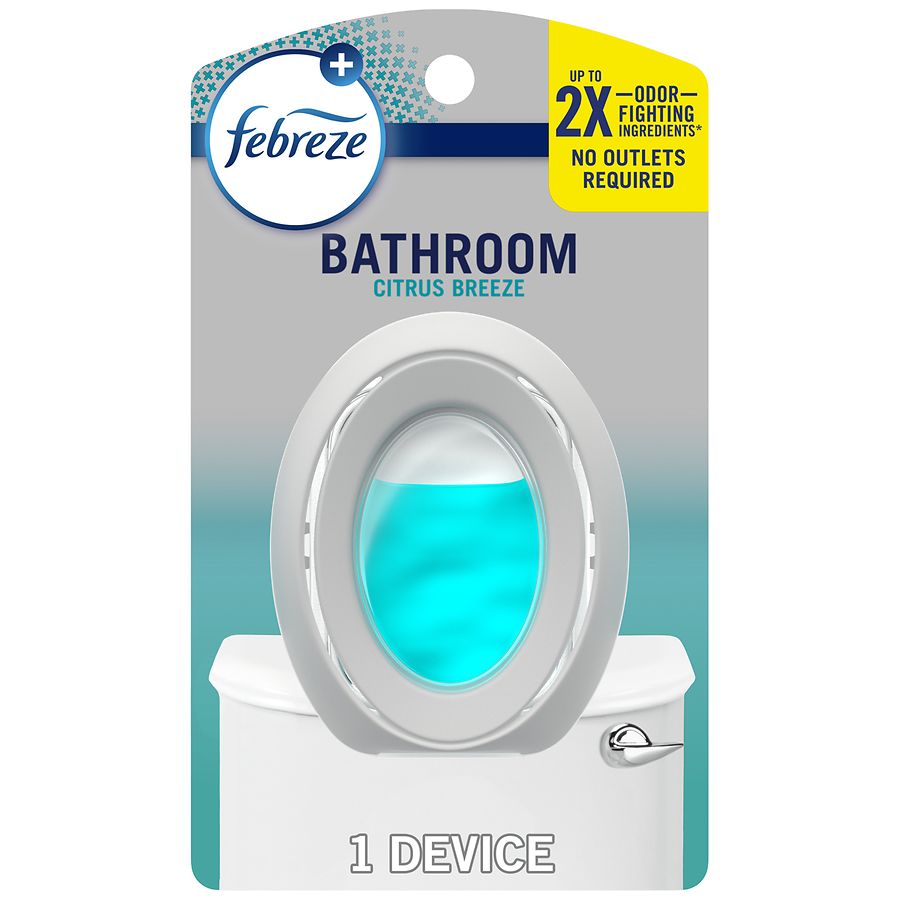 Febreze Bath Air Freshener, Odor-Fighting Citrus Breeze | Walgreens