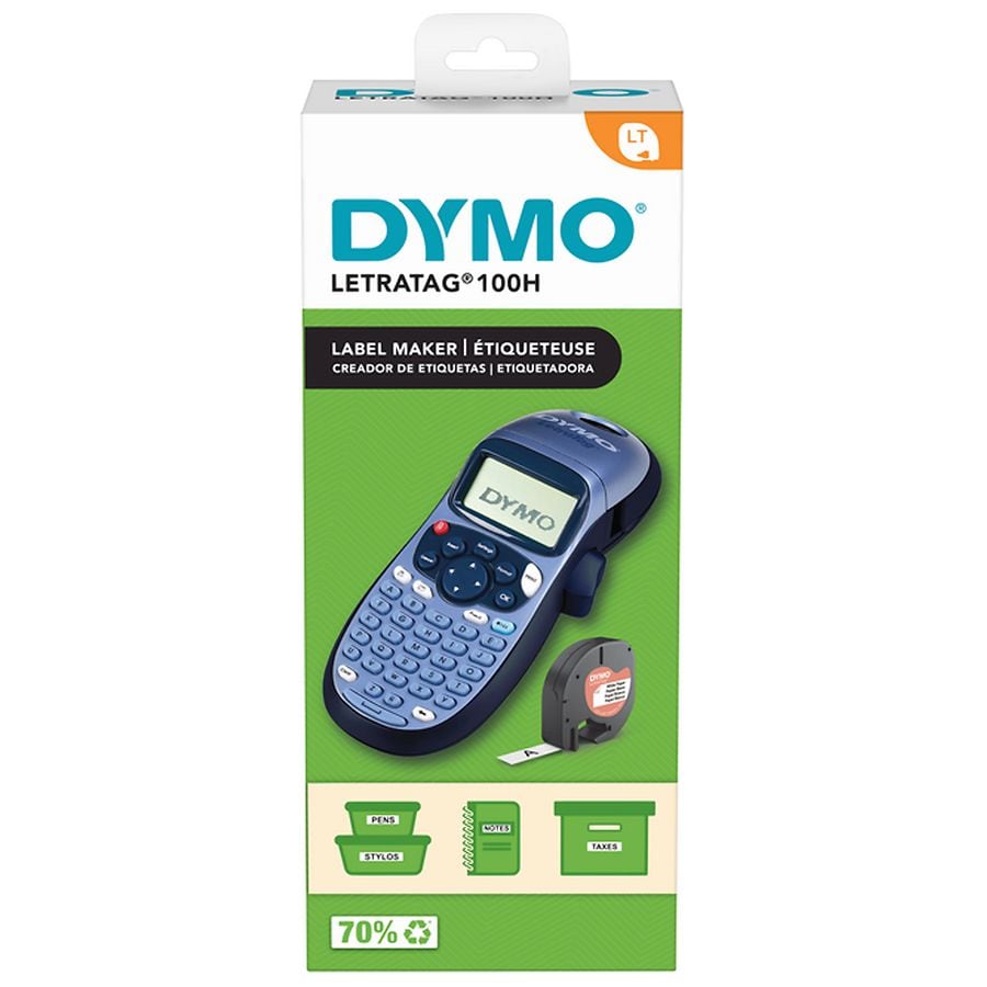 Dymo Letratag 100H Label Maker Blue