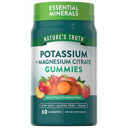 Nature's Truth Potassium + Magnesium Citrate Gummies