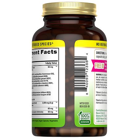 Nature's Truth Raw Flora 30 Billions Women's Probiotic