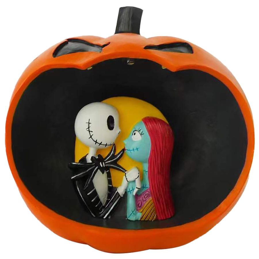 Nightmare Before Christmas Light Up Pumpkin Scene | Walgreens