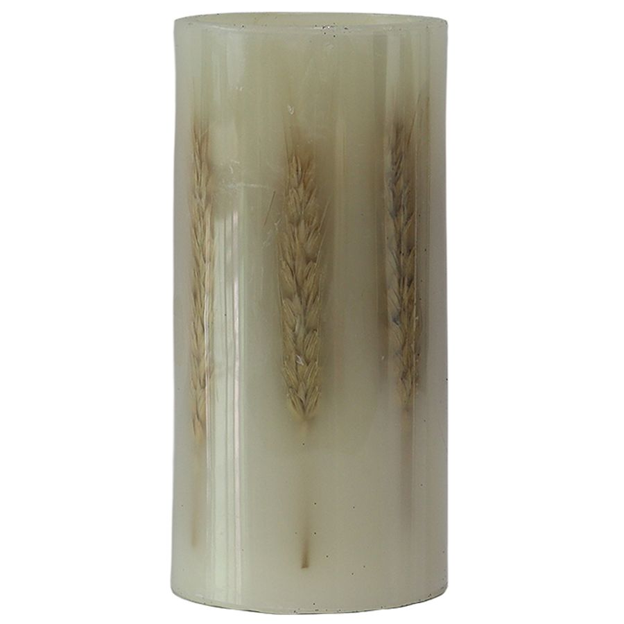 Festive Voice LED Wheat Candle | Walgreens