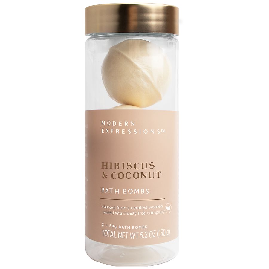 Modern Expressions Bath Bomb Hibiscus & Coconut Walgreens