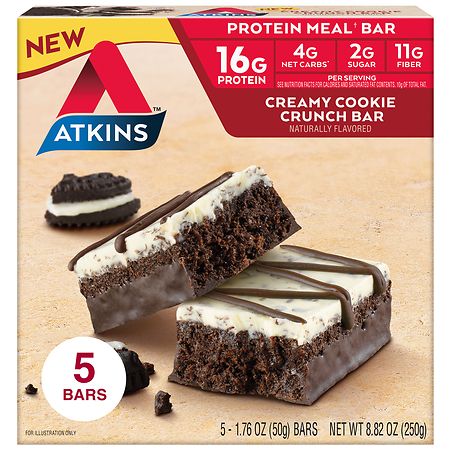 Atkins Meal Bar Creamy Cookie Crunch