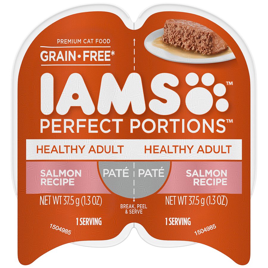 Photo 1 of 6pk Perfect Portions Healthy Adult Grain Free Wet Cat Food Pate Salmon