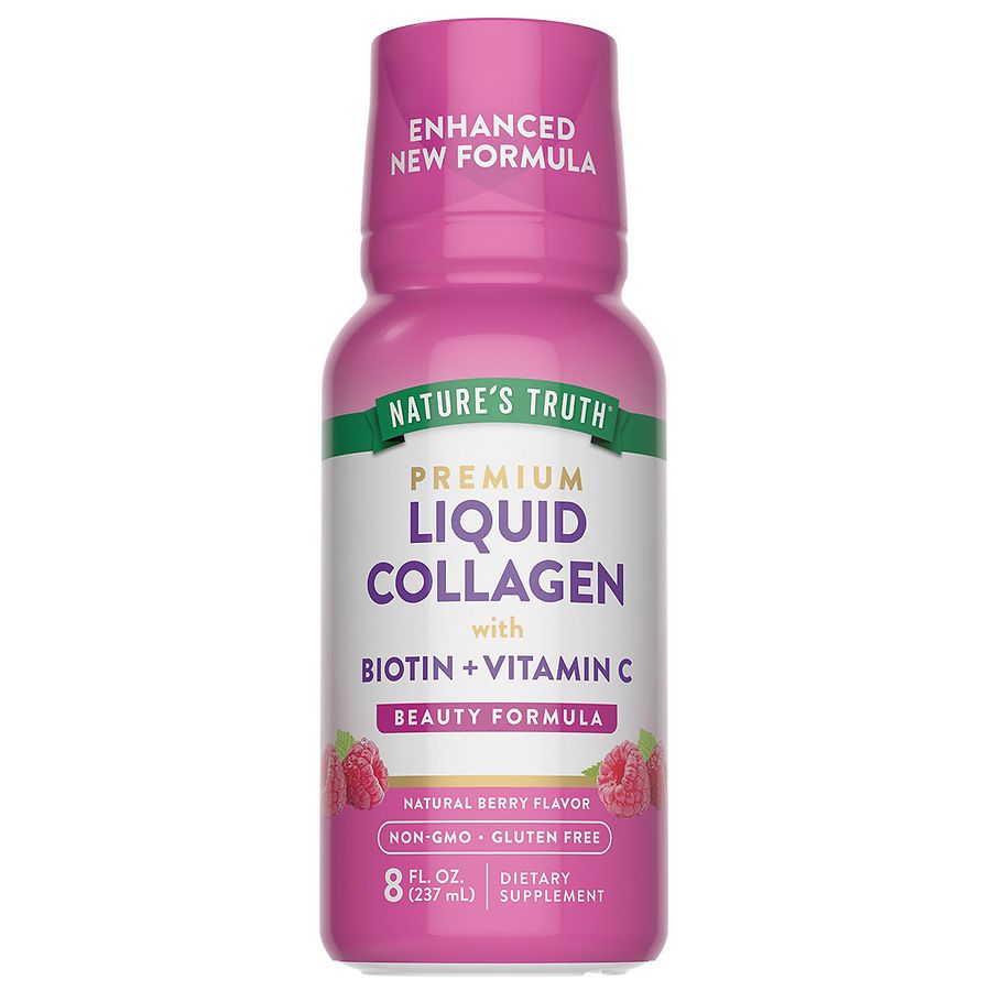 Nature's Truth Premium Liquid Collagen with Biotin + Vitamin C | Walgreens